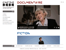 Tablet Screenshot of cineteve.com